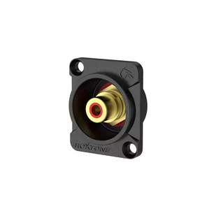 Gniazdo typu RCA żeńskie Roxtone RF2D-B-R - Kable - miniaturka - grafika 1