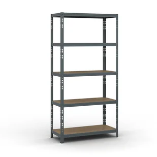 B2B Partner Regał półkowy 1790 x 900 x 400, nośność 175 kg 540013 - Szafy i regały magazynowe - miniaturka - grafika 1