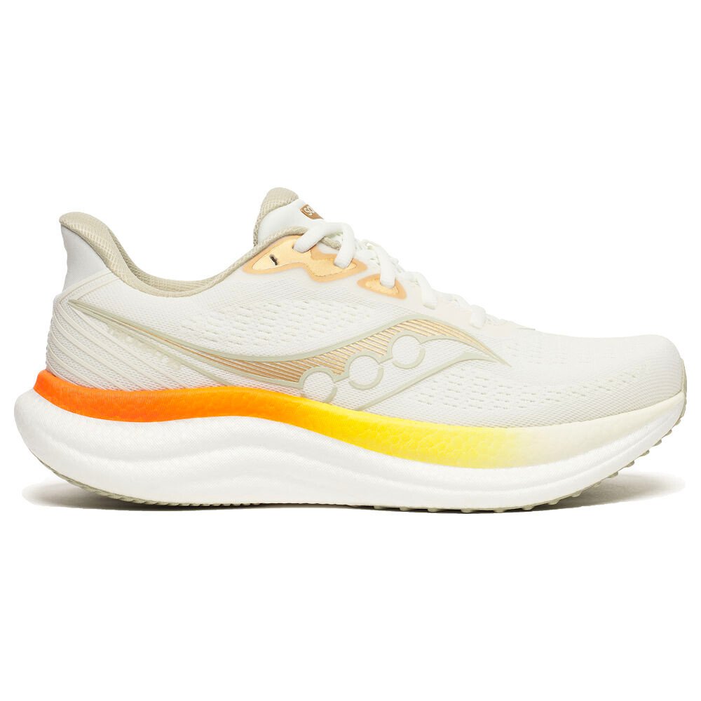 Męskie buty do biegania Saucony Triumph 23 Ivory/Fire UK 10,5