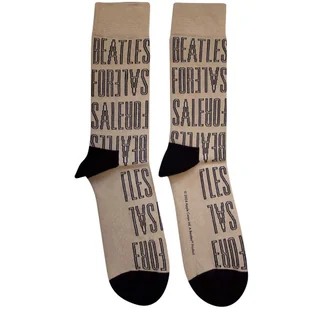 skarpetki THE BEATLES - FOR SALE TEXT OUTLINES REPEAT-40/45 - Skarpetki męskie - miniaturka - grafika 1