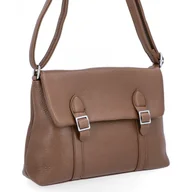 Torebki damskie - Torebka Damska Listonoszka Vintage firmy Herisson HR1252B577 Ziemista - miniaturka - grafika 1