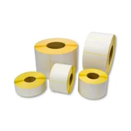 Etykiety do drukarek - Emerson Etykiety termiczne na rolce, 32 x 20 mm, 2500 sztuk na rolkę, samoprzylepne etykiety do drukarek termicznych, naklejki do opisywania, białe - miniaturka - grafika 1