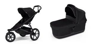Wózek sportowy Thule Urban Glide 3 Black + Bassinet Black - Wózki dziecięce - miniaturka - grafika 1