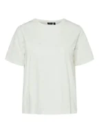 Koszulki i topy damskie - Pieces Koszulka "Tandrea" w kolorze białym - miniaturka - grafika 1