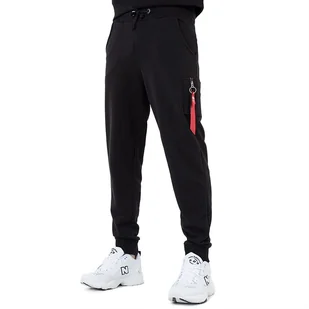 Spodnie Alpha Industries X-Fit Cargo 15832403 - czarne - Spodnie sportowe męskie - miniaturka - grafika 1