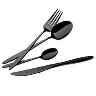 Zestawy sztućców - SZTUĆCE 24 ELEM. BERLINGER HAUS BH-3063 POŁYSK SHINY BLACK - miniaturka - grafika 1