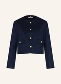 Marynarki i żakiety damskie - Tommy Hilfiger Żakiet Pudełkowy blau - TOMMY HILFIGER - miniaturka - grafika 1