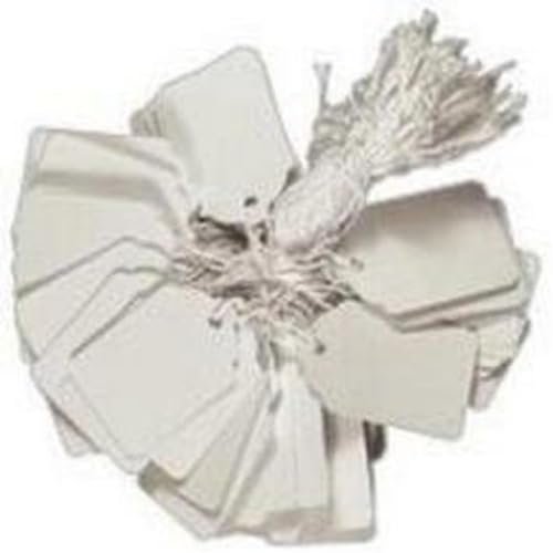 Q-Connect Bilet na nawlekanie 70 x 44 mm biały (opakowanie 1000 szt.)