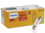 Żarówki samochodowe - Żarówki rurkowe Philips 12V 5W C5W 37mm SV8.5, 10 szt. - miniaturka - grafika 1