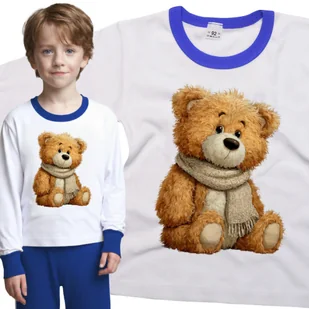 Piżama dziecięca Misiek Pluszowy W Szaliku Jesień Dzień Misia 110/116 - VoloDonum - Piżamy dla dziewczynek Piżama dziecięca Misiek Pluszowy W Szaliku Jesień Dzień Misia 110/116 - VoloDonum - Piżamy dla dziewczynek - miniaturka - grafika 1