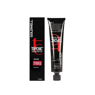 Goldwell Topchic, farba do włosów, 7RR MAX Luscious Red, 60 ml - Farby do włosów i szampony koloryzujące - miniaturka - grafika 1