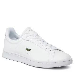 Sneakersy damskie - Sneakersy Lacoste Carnaby Evo Bl 23 1 Suj Wht/Wht - grafika 1