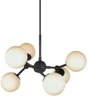 Lampy sufitowe - Halo Design - Atom 6 Lampa Wisząca Black/Opal Halo Design - miniaturka - grafika 1