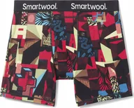 Majtki męskie - Smartwool M'S Merino Print Boxer Brief Boxed, L74, M - miniaturka - grafika 1