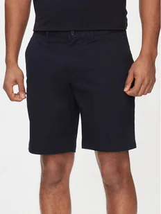 Tommy Hilfiger Szorty materiałowe Brooklyn MW0MW23563 Granatowy Relaxed Fit - Spodenki męskie - miniaturka - grafika 1