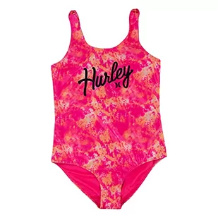 Hurley Hrlg Shoulder Tie jednoczęściowy kostium kąpielowy, dla dziewcząt A96 50 484434 - Stroje kąpielowe - miniaturka - grafika 1
