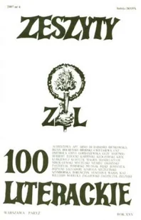 Fundacja Zeszytów Literackich Zeszyty literackie 140/4/2017 - Czasopisma - miniaturka - grafika 3