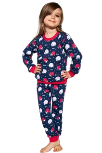 Piżamy dla dziewczynek - Cornette Young Girl 033/168 Meadow 134-164 piżama dziewczęca - grafika 1
