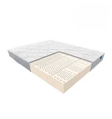 Materace - JANPOL FIDES – materac lateksowy, piankowy 80x190 Biaxial - miniaturka - grafika 1