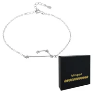 Bransoletki - Bransoletka srebrna damska znak zodiaku BARAN - miniaturka - grafika 1