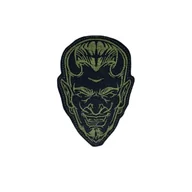 Odzież taktyczna i umundurowanie - Patch Diablo 70mm x 90mm Zielony - miniaturka - grafika 1