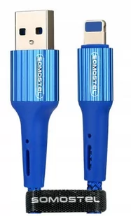 SOMOSTEL Somostel lightning 1.0m niebieski 025928 - Kable komputerowe i do monitorów - miniaturka - grafika 1