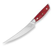 Noże kuchenne - Nóż do trybowania SANDVIK RED NORTHERN SUN Dellinger 16,5 cm - miniaturka - grafika 1