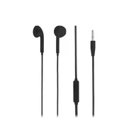 Słuchawki - Tellur In-Ear Headset Fly, Noise Reduction Memory Foam Ear Plugs, black - miniaturka - grafika 1