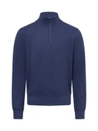 Bluzy męskie - Gant Bluza męska Mężczyźni Bawełna niebieski marmurkowy, S - miniaturka - grafika 1