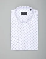 Koszule męskie - koszula calimera 00344 długi rękaw biały classic fit - miniaturka - grafika 1