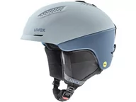 Kaski narciarskie - Kask Uvex Ultra MIPS Glacier Stone Blue Mat 2023 - miniaturka - grafika 1