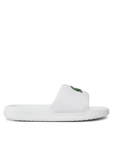 Lacoste Klapki Serve Slide 1.0 123 1 Cuj 745CUJ0012-082 Biały - Klapki i japonki damskie - miniaturka - grafika 1