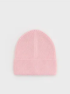 Reserved - Wełniana czapka - różowy - Czapki dla dzieci - miniaturka - grafika 1