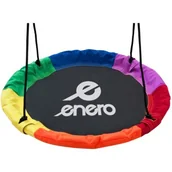 Place zabaw - ENERO Huśtawka ogrodowa bocianie gniazdo XXXL 110cm Rainbow 6 - miniaturka - grafika 1