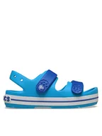 Buty dla chłopców - Crocs Sandały Crocband Cruiser Sandal T 209424 Niebieski - miniaturka - grafika 1