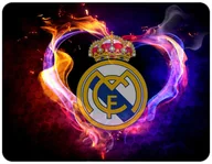 Podkładki pod mysz - PODKŁADKA POD MYSZKĘ REAL MADRYT Z IMIENIEM 23x19CM DO LAPTOPA - miniaturka - grafika 1