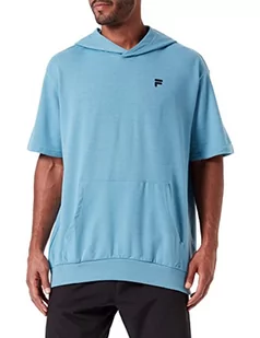 FILA Rafah Short Sleeve męska bluza z kapturem, Adriatic Blue, XL - Bluzy męskie - miniaturka - grafika 1