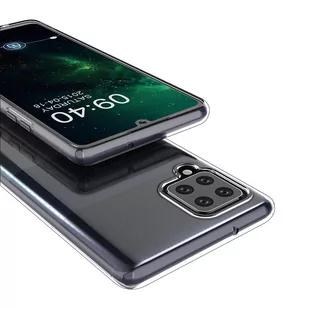 Żelowy pokrowiec etui Ultra Clear 0.5mm Samsung Galaxy A12 / Galaxy M12 przezroczysty - Etui i futerały do telefonów - miniaturka - grafika 5