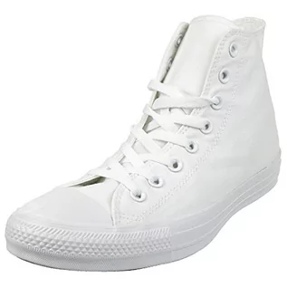 Sneakersy damskie - Converse wysokie sneakersy dla dorosłych, uniseks, biały - Biały Ct As Sp Hi White Monochromatyczny - 44.5 eu - grafika 1