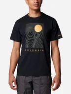 Koszulki męskie - Koszulka męska bawełniana Columbia CSC Seasonal Logo Tee 1991036008 M Czarna (195981462425) - miniaturka - grafika 1