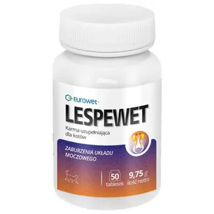 Eurowet Lespewet Dla Kota 50Tabl. 9668 - Suplementy i witaminy dla kotów - miniaturka - grafika 1