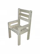 Zestawy mebli dla dzieci - KRZESEŁKO DREWNIANE PODŁOKIETNIK DLA NIEMOWLAKA - miniaturka - grafika 1