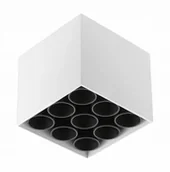 Lampy sufitowe - Reflektor sufitowy kwadratowy Gtv biały Artemida 20W 4000k kwadrat biała - miniaturka - grafika 1