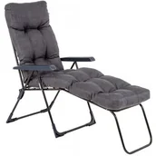 Leżaki ogrodowe - PATIO Leżak Tulon H024-07IB Szary - miniaturka - grafika 1