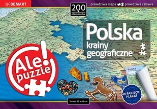 Puzzle Polska Krainy geograficzne 200 - Puzzle - miniaturka - grafika 1