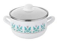 Garnki - Fl1 GARNEK EMALIOWANY PYZA CAMELLIA Z/P 22CM 5,3L 000-GAR-22CAMELLIA - miniaturka - grafika 1