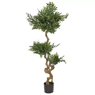 Sztuczna roślina doniczkowa 166 cm RUSCUS TREE - Sztuczne kwiaty - miniaturka - grafika 1