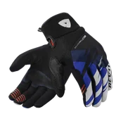 Rękawice motocyklowe - Rękawice Motocyklowe REV'IT! Surge Czarny/NiebieskiS - miniaturka - grafika 1