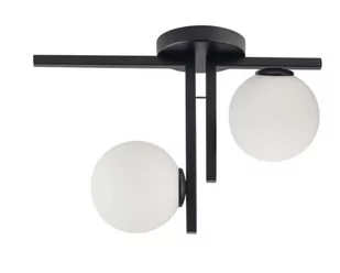 Sigma 33285 Nowoczesna lampa sufitowa ANDY czarna OP.OŚW. 2PŁ 33285 - Lampy sufitowe - miniaturka - grafika 1