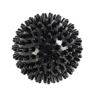 Piłka z kolcami do masażu Lacrosse BLP01 BLACK HMS - Akcesoria do masażu - miniaturka - grafika 1